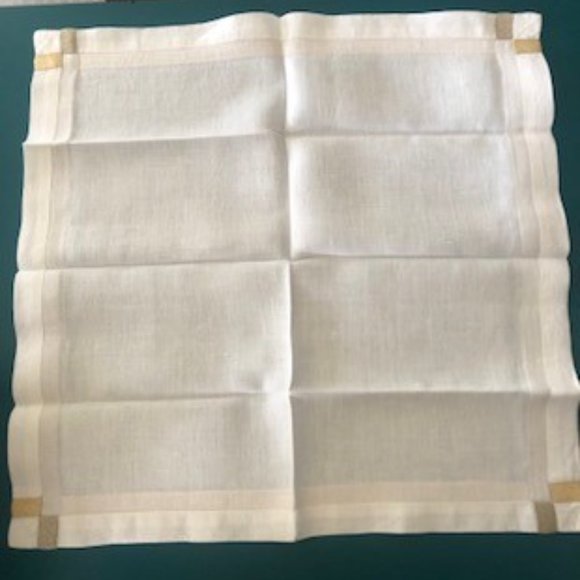 100% Linen Holiday Table Napkins - Picture 3 of 3